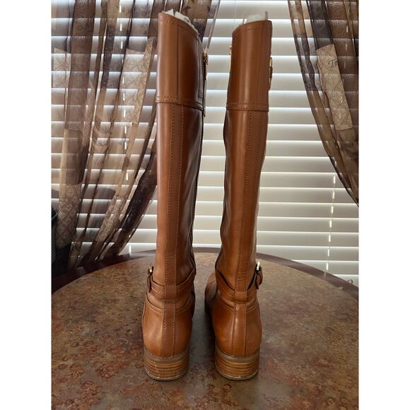 Michael Kors Stockard Leather Riding Boots - Picture 9 of 9
